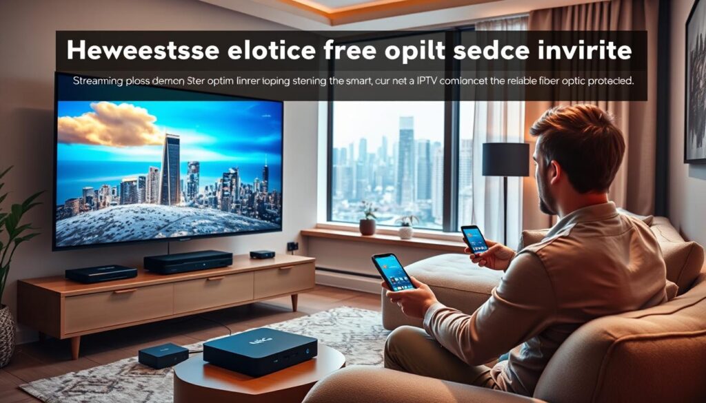 Avantages de la fibre pour le streaming