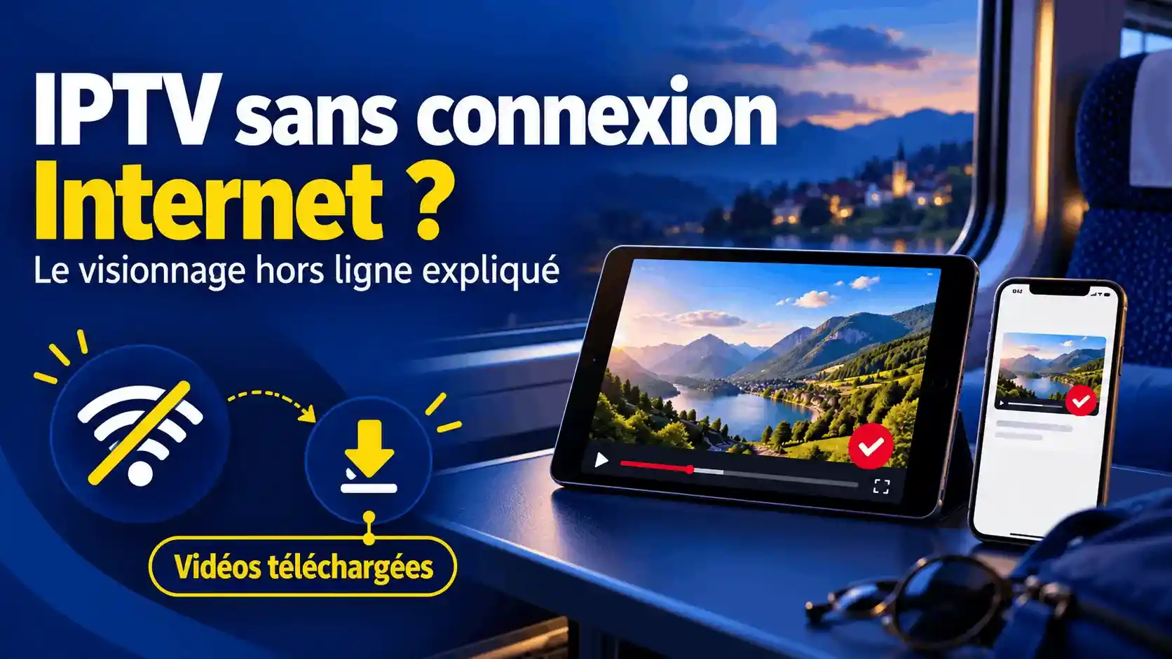 IPTV sans connexion Internet