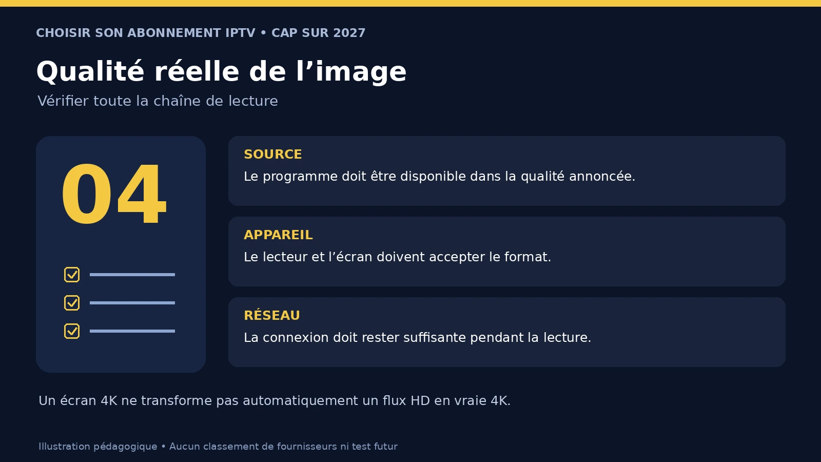 Meilleur abonnement IPTV en 2027 : guide essentiel en 7 critères